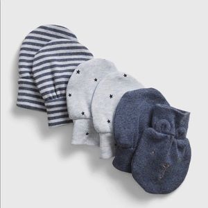 NWOT Baby Gap Organic Cotton Mittens (3-pack)